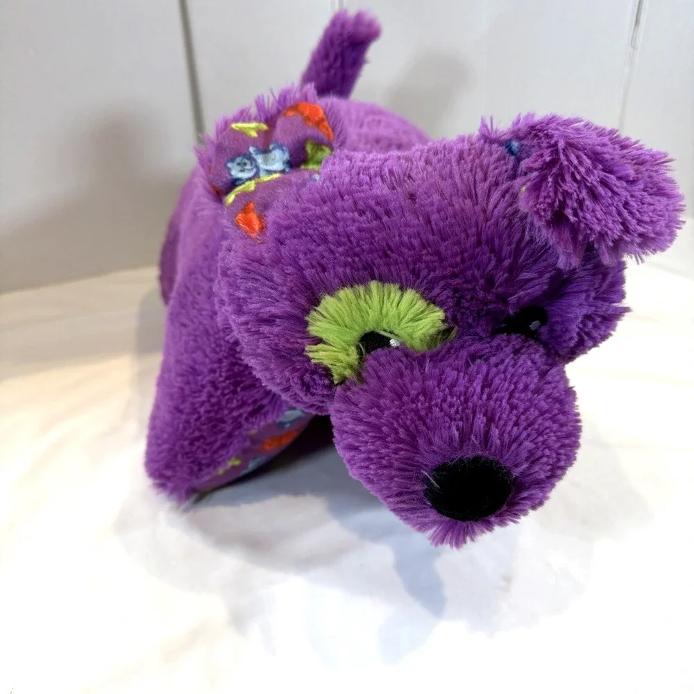 Pillow Pets Purple Puppy Dog Plush 16